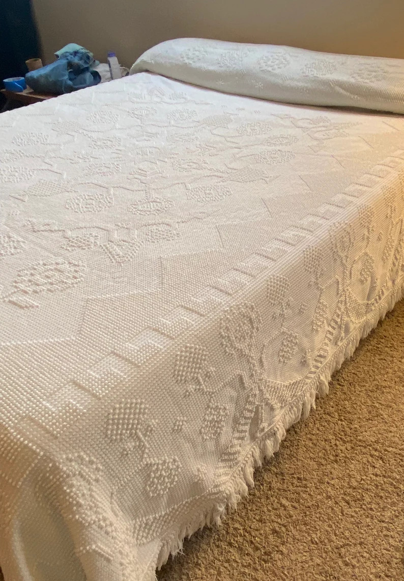 Hobnail/chenille Bates Manufacturing Bedspread George | Etsy | Etsy (US)