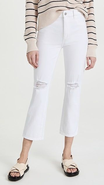 Patti Straight High Rise Ankle Jeans | Shopbop