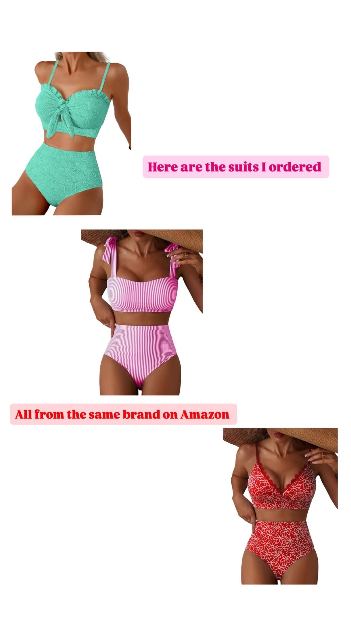 Amazon swim I ordered!

Swim/ two piece swim/ Amazon 

#LTKSwim #LTKmomlife