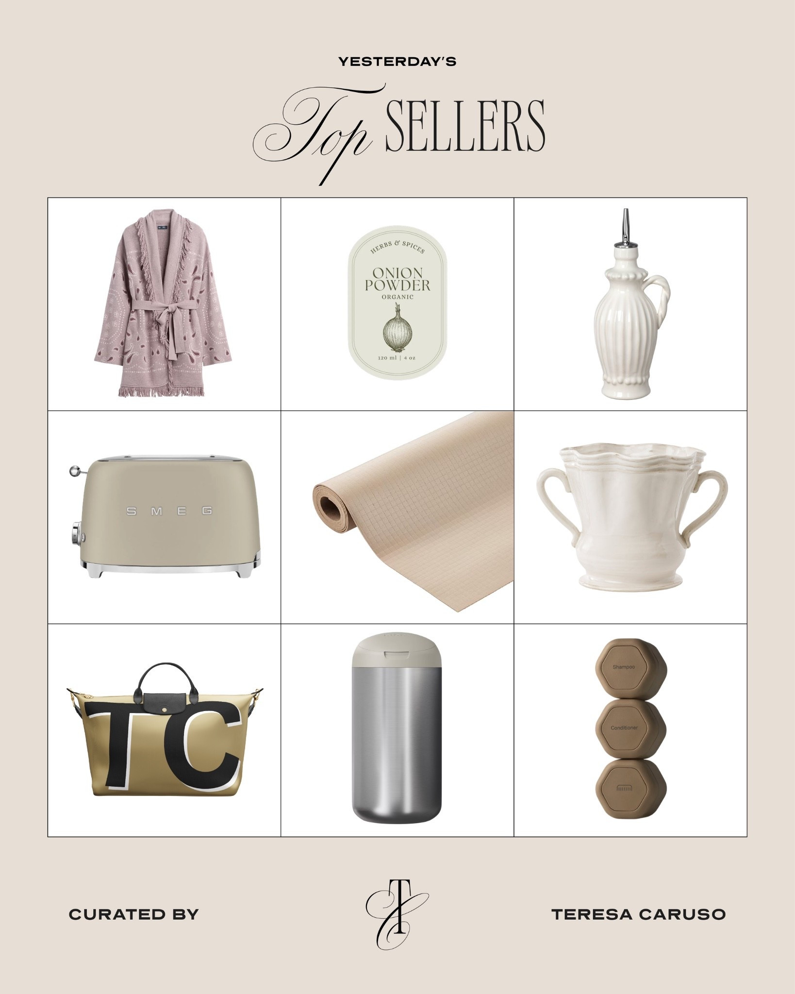 Yesterday’s top sellers