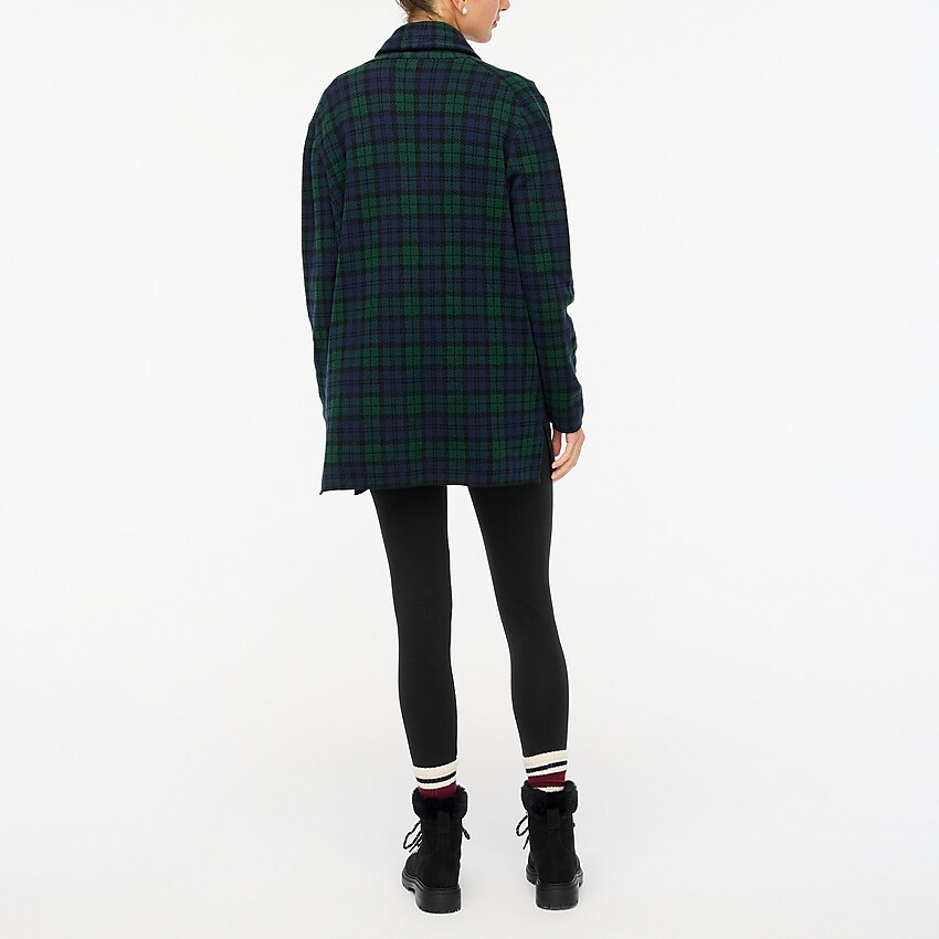 Black Watch plaid Chelsea sweater-blazer | J.Crew Factory