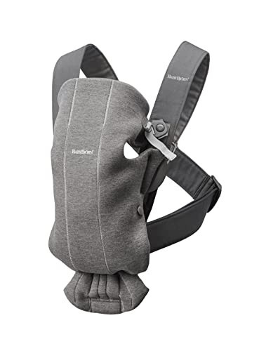 BabyBjörn Baby Carrier Mini, Dark Gray, 3D Jersey Infant Carrier (7-25 lbs), Ergonomic, Easy-to-Use | Amazon (US)