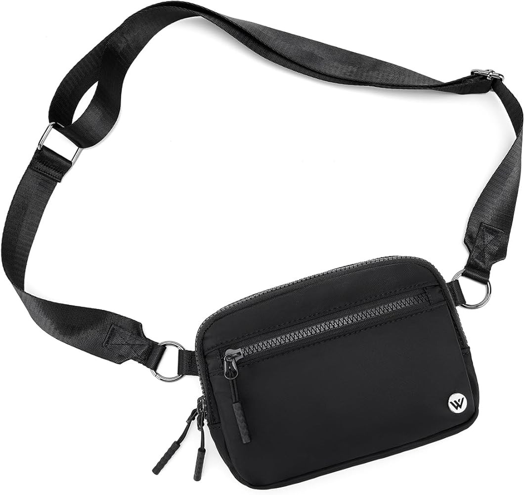 WESTBRONCO Small Crossbody Bags for Women Nylon with Adjustable Strap, Zipper Crossbody Purse, 1L... | Amazon (US)