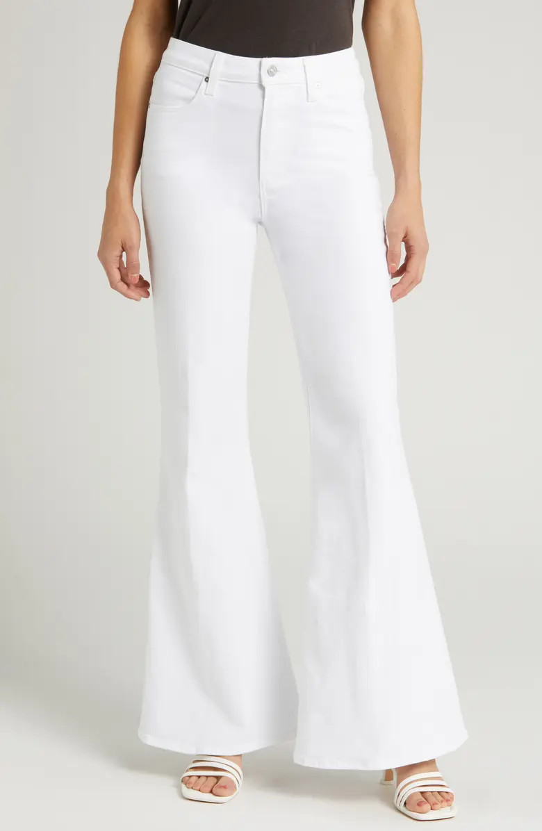 Charlie Super High Waist Flare Jeans | Nordstrom