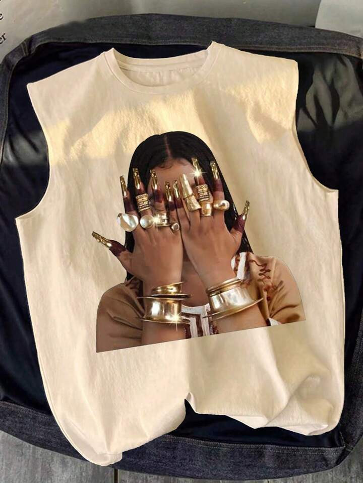 Manfinity Dauomo Men's Sleeveless Round Neck Tank Top, Fashionable For Summer | SHEIN