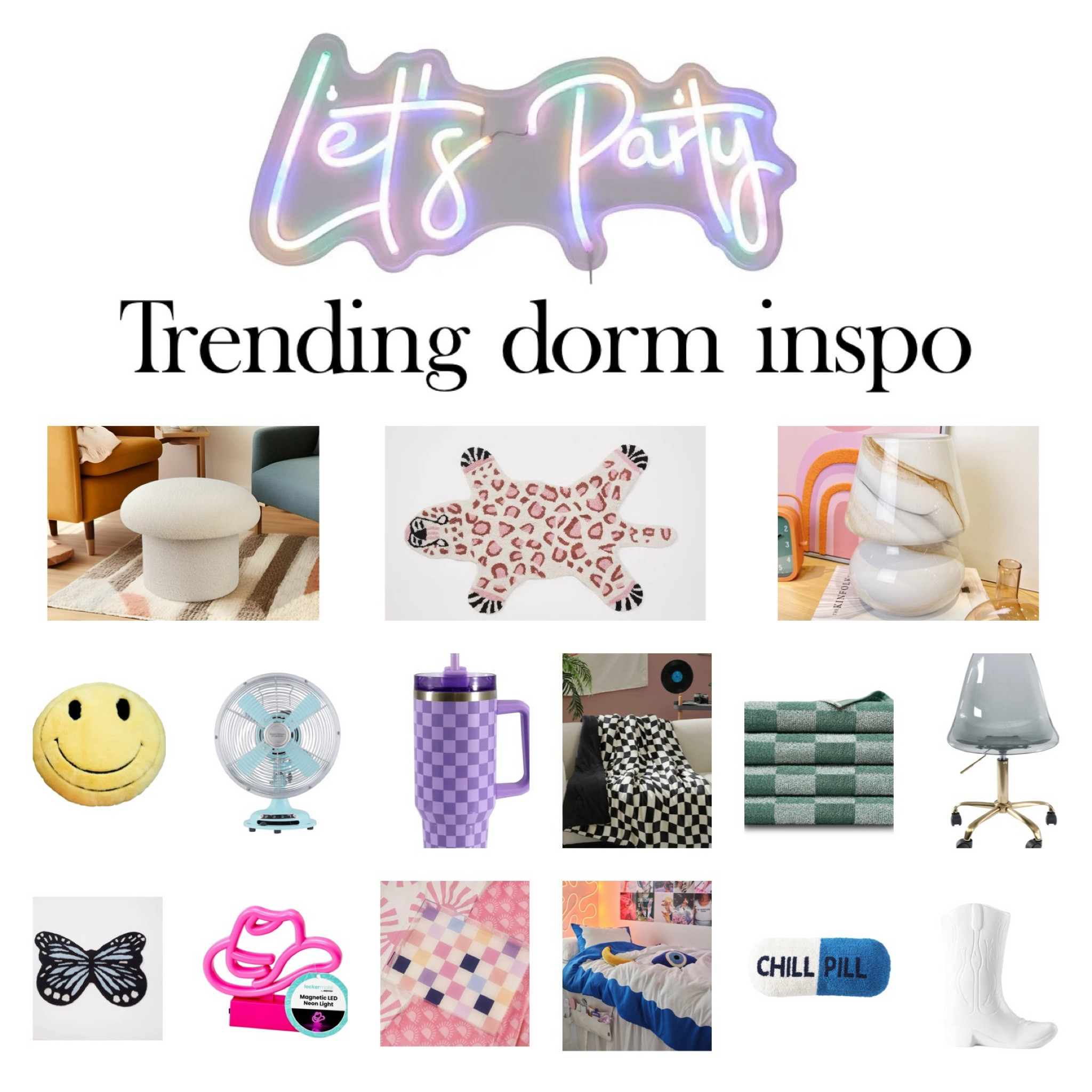 Trending dorm inspo  

#LTKHome #LTKFindsUnder50 #LTKBacktoSchool