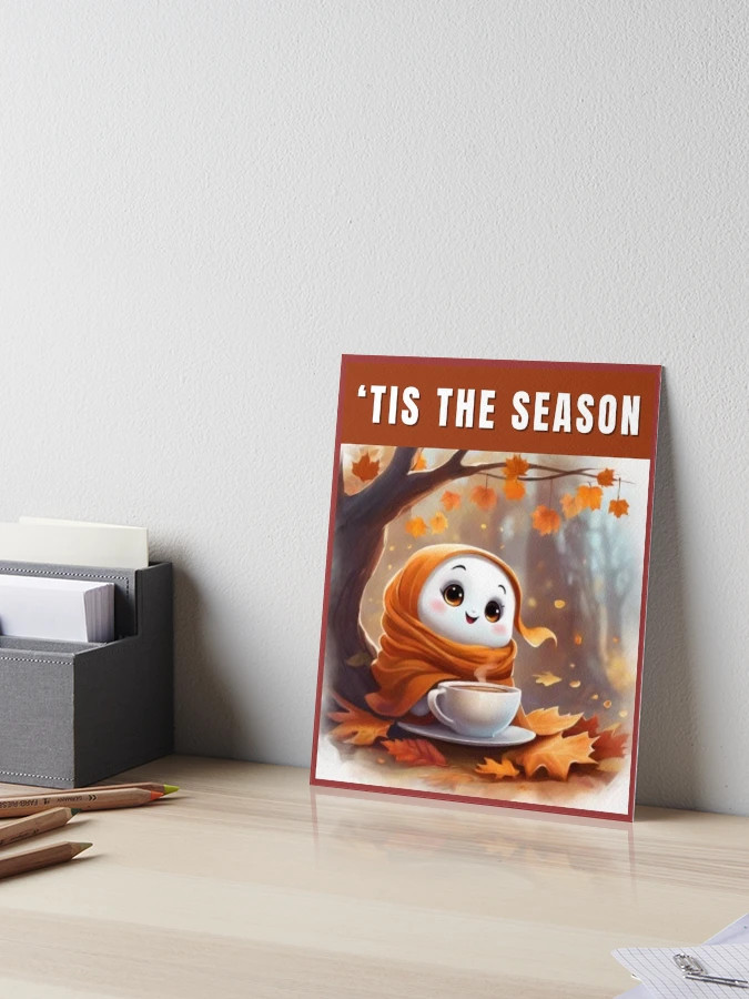 Fall Ghost - ‘Tis the Season Art Board Print | Redbubble (US)