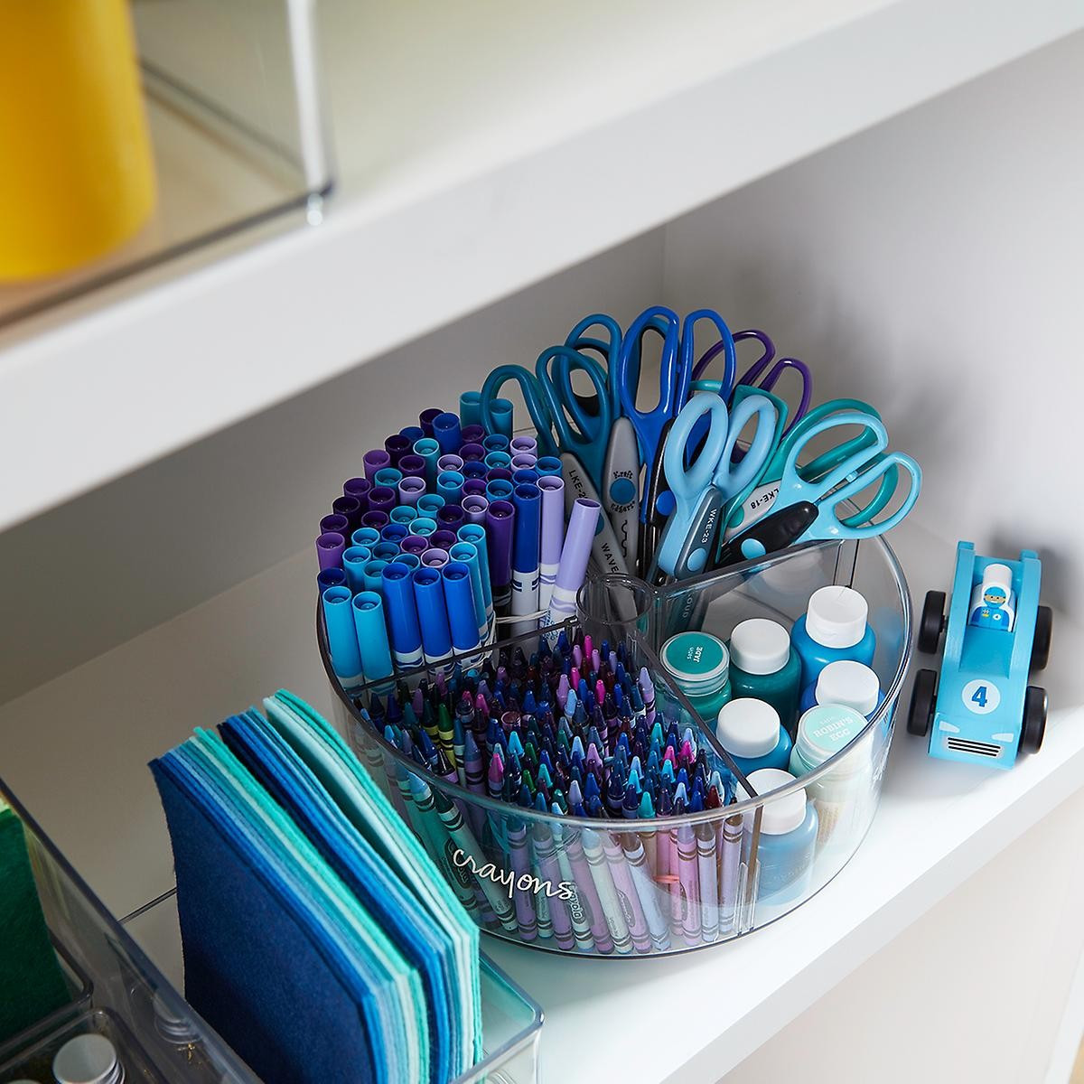 The Home Edit Divided Lazy Susan | The Container Store