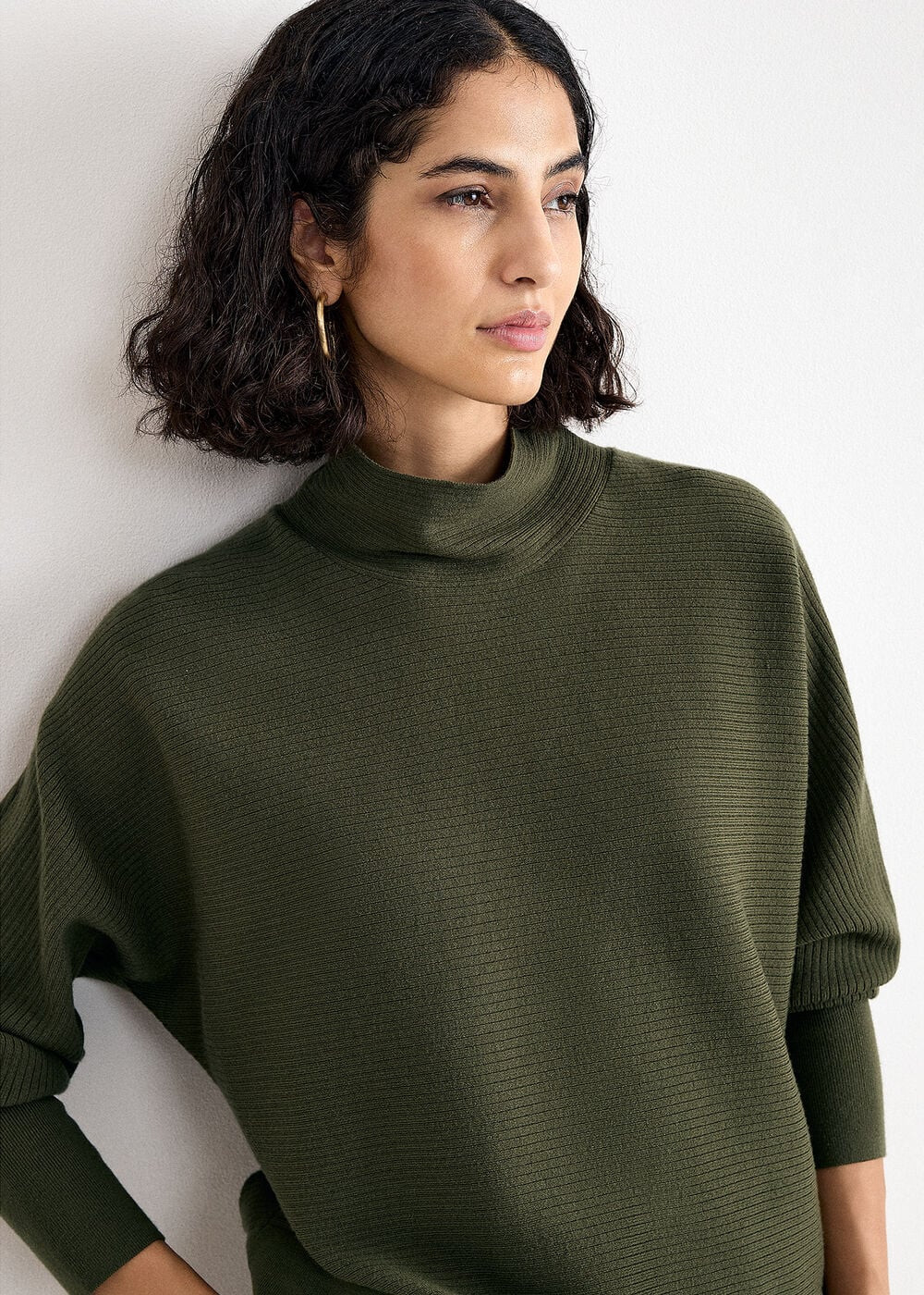 Masha Ribbed Batwing Jumper | Phase Eight