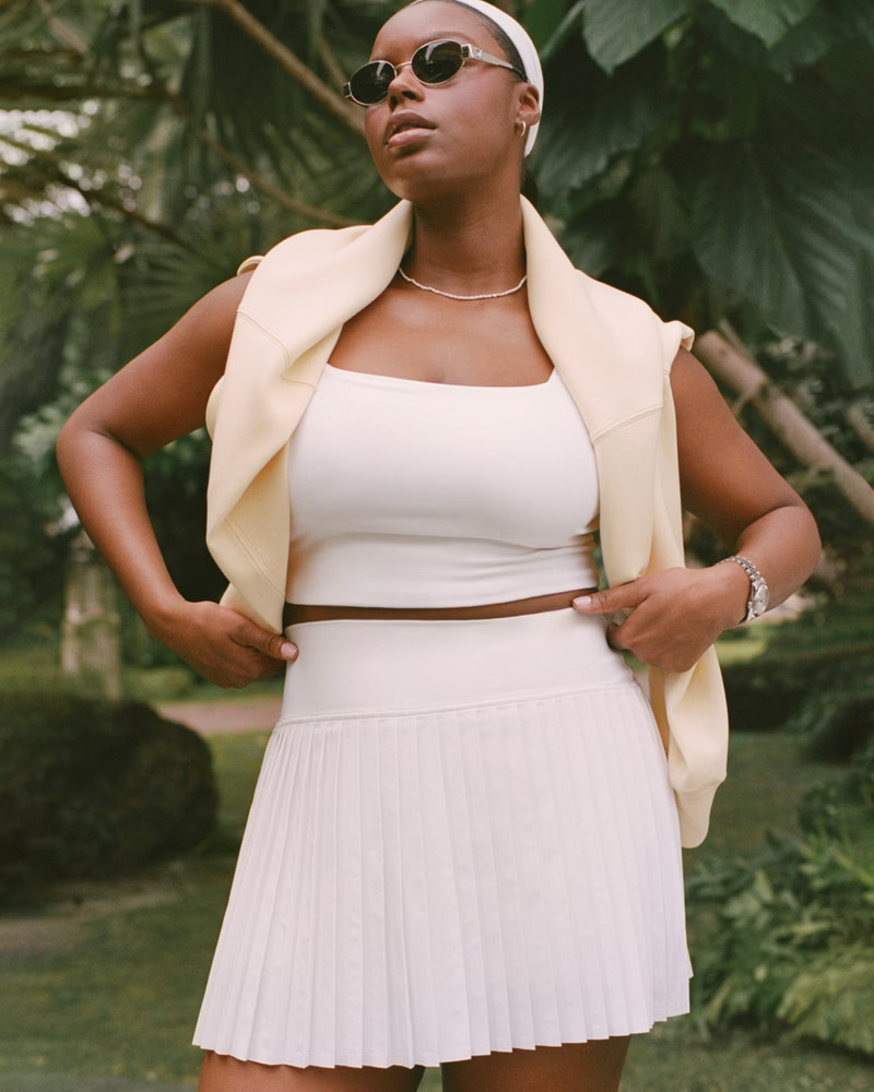 Women's YPB motionTEK Lined Pleated Skirt | Women's New Arrivals | Abercrombie.com | Abercrombie & Fitch (US)