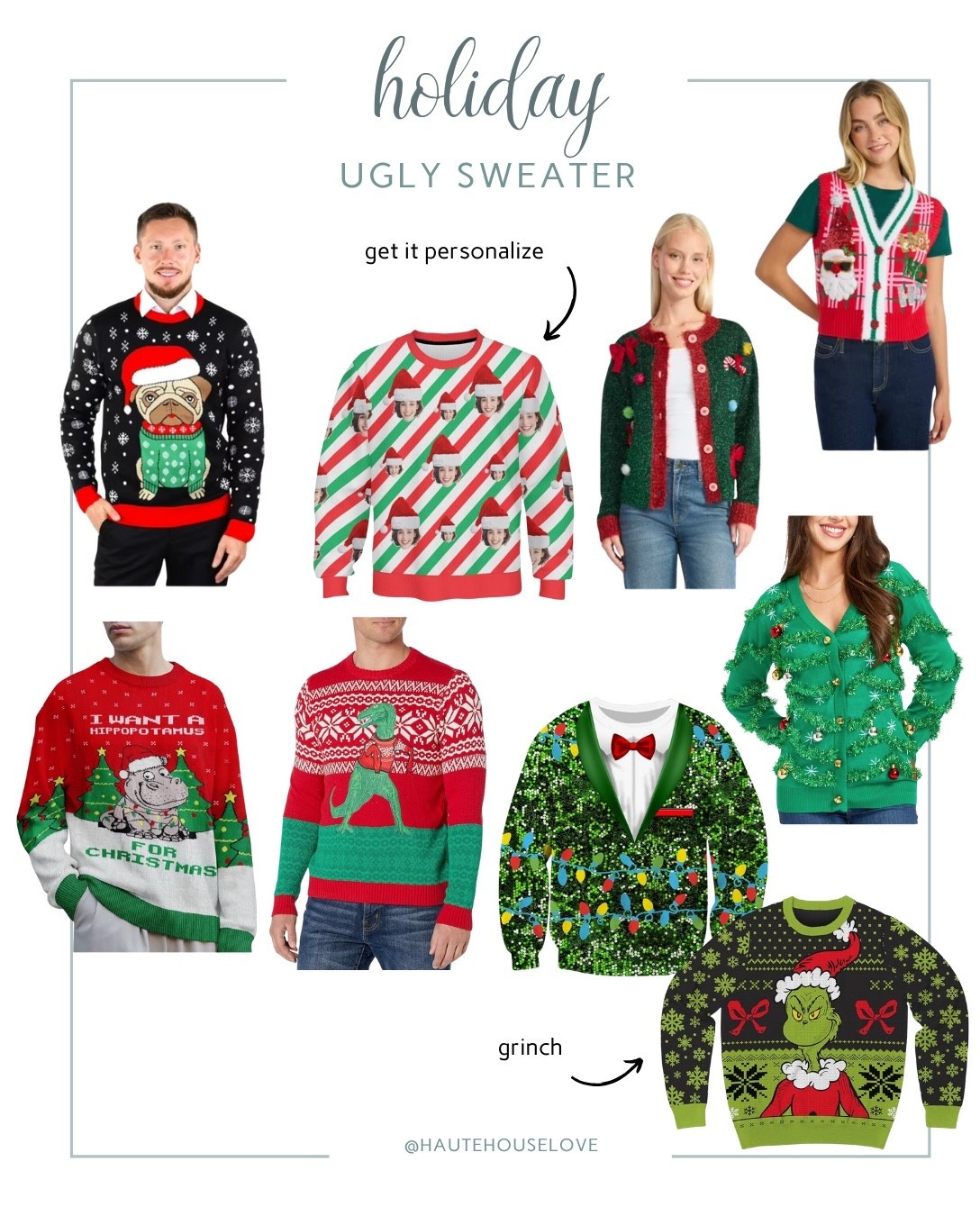 Holiday Ugly Sweater 

#LTKHoliday #LTKSeasonal