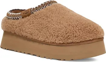 Tazz Maxi Curly Genuine Shearling Platform Slipper (Women) | Nordstrom