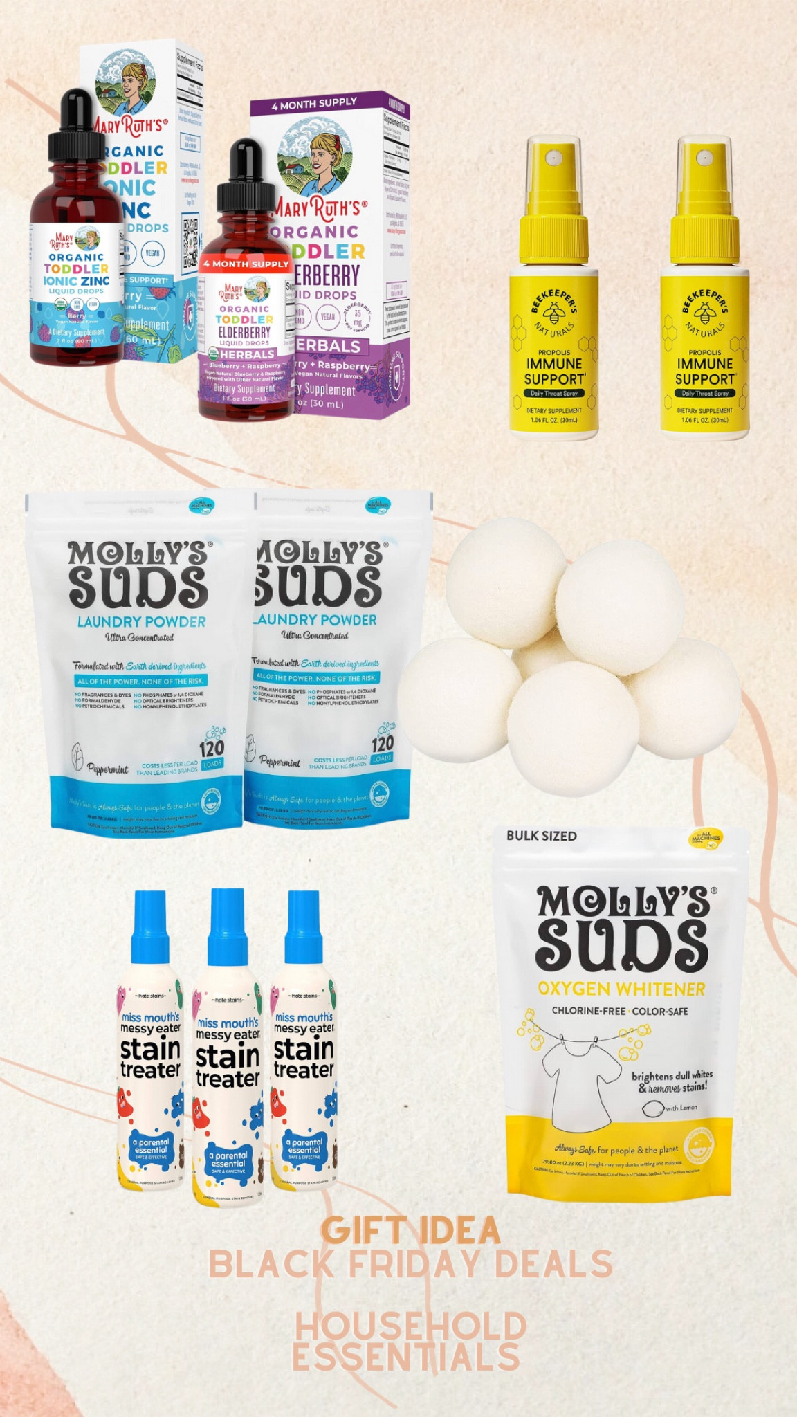 Black Friday deals for the home! Mary Ruth organics is up to 39% off! Molly suds sale, Mary Ruth’s sale, Black Friday deals, home deals, wellness deals, cyber week, cyber Monday 

#LTKSeasonal #LTKhome #LTKCyberWeek