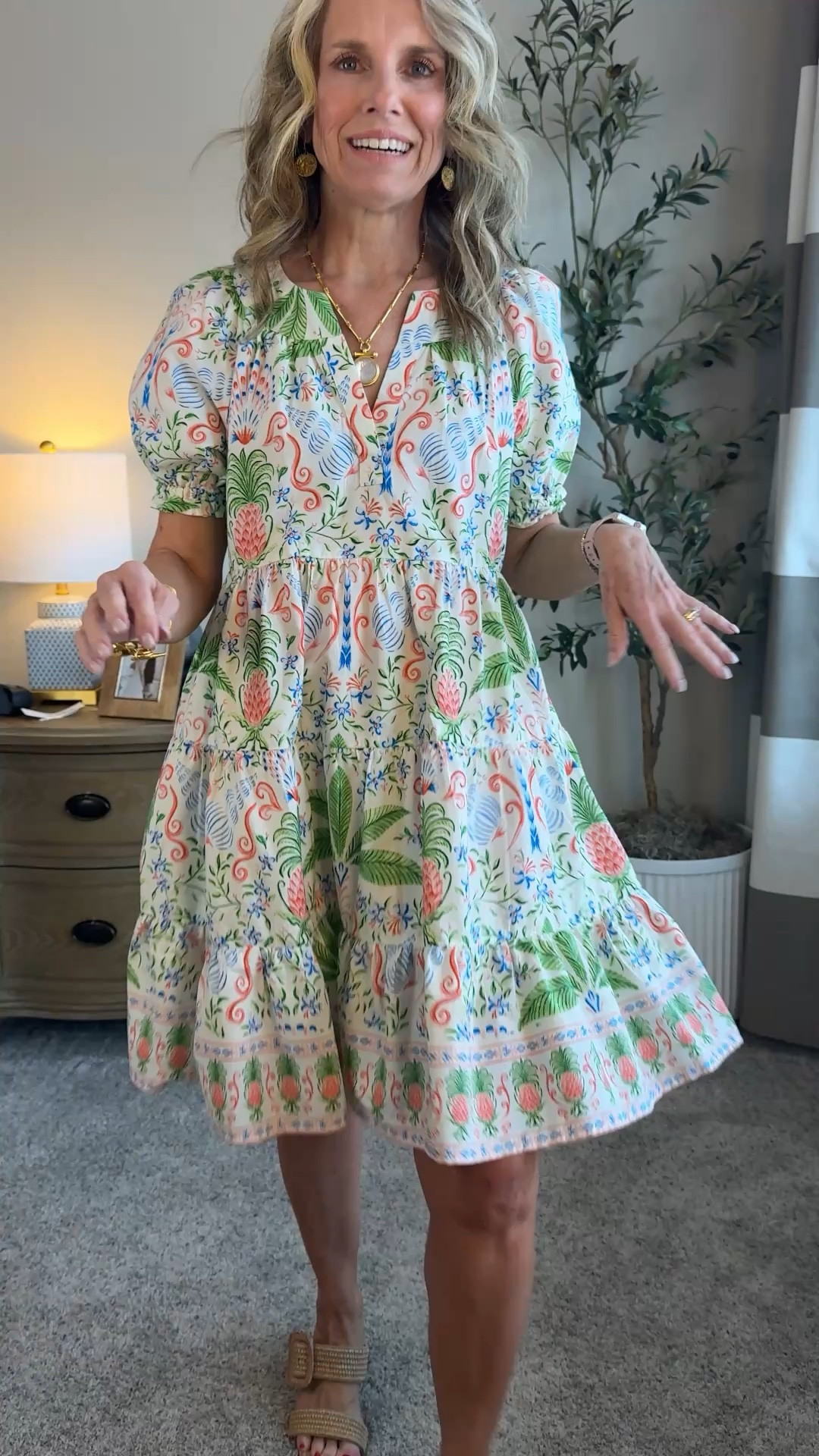 Spring dress, Easter dress. Cute anytime dress. Wearing XS 

#LTKOver40