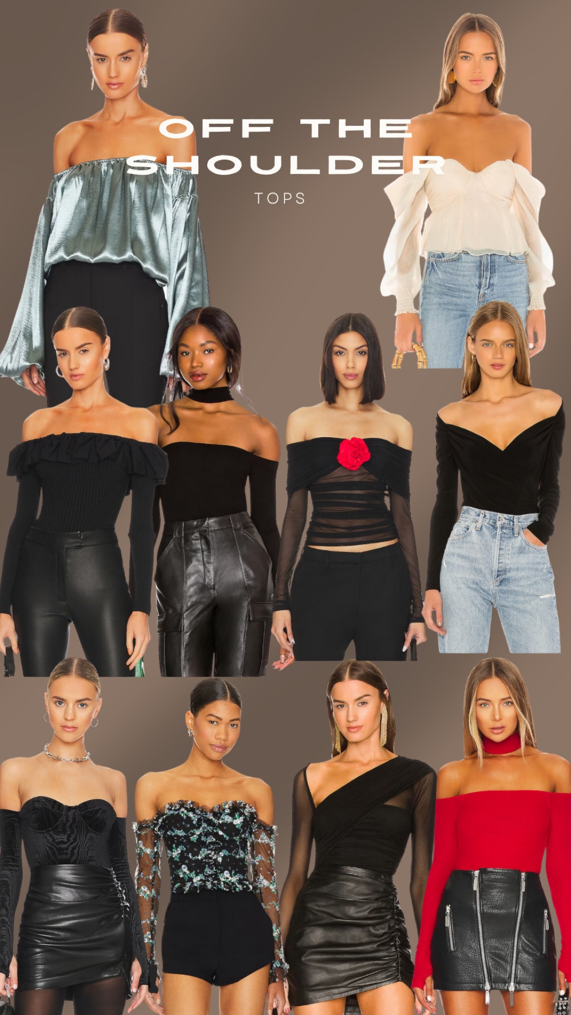 Off the shoulder tops/ date night outfit/ evening look

#LTKover40 #LTKparties #LTKstyletip