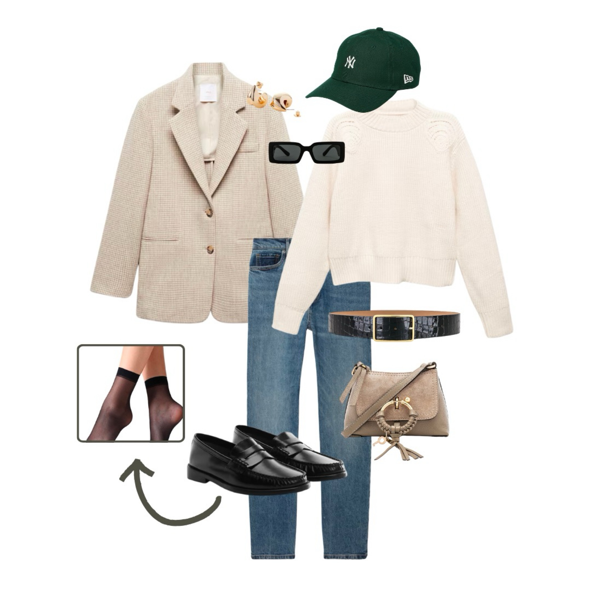 Loafers and nylons ! Work day outfit inspo 

#LTKsalealert #LTKSeasonal #LTKstyletip