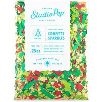 Christmas Confetti, Festive Artisan Holiday Red & Green Party Confetti | Etsy (US)