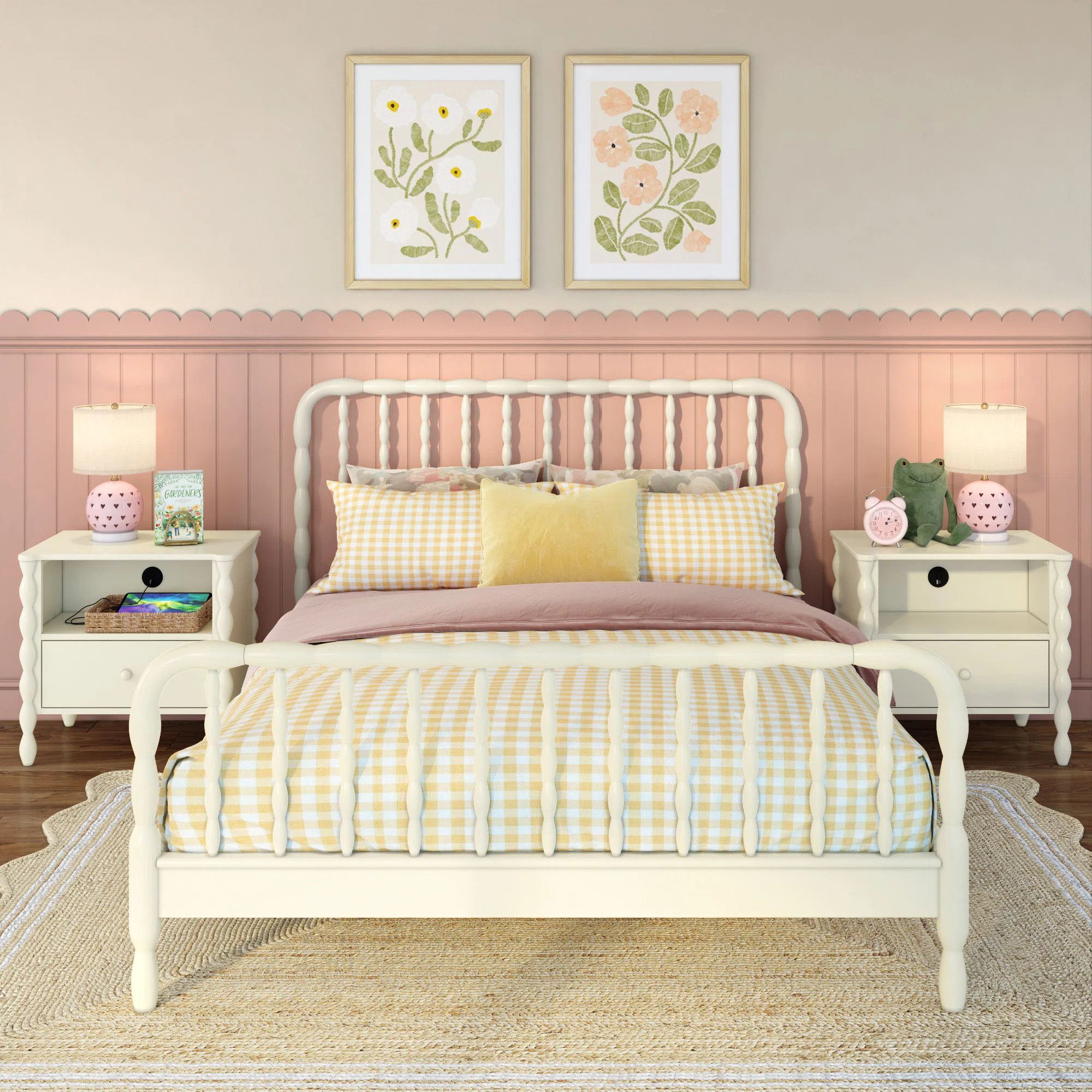 Jenny Lind Spindle Full Solid Wood Bed | Wayfair North America