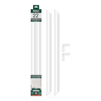 BUILD and BATTEN 2 Pack Panel Rail Kit 24-in Unfinished Polystyrene Wall Panel Moulding Lowes.com | Lowe's