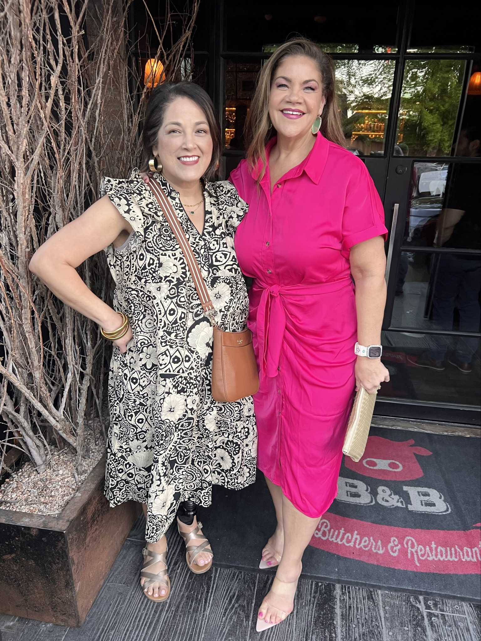 I got this pink dress for a birthday dinner and now I’m going back to get other colors!!!  Sorry I did t get any pictures that show the dress better!  It comes in over 15 colors y’all!  Here’s what I love about it…
•Midi length- I can wear a dress without showing my thighs which are full of cellulite! 
•Color- sooooo many options! From bright to classic. 
•Sleeves hide my upper arms which I hate to show. 
“Functional buttons- you can make it as low cut and as high slit as you feel comfortable. 
•Mid-body draping is very flattering and hides unwanted pudginess
•Elastic waist makes it easy to fit all sizes. 

I’m currently 5’9” and 200 lbs.  I’m wearing the CL. I could have sized down but didn’t because I didn’t want it snug.  I was comfortable standing, sitting, bending down.  Super relaxed  


I paired it with these nude clear shoes.  They’re very high.  4” heel.  Size up 1/2 size if you have very wide feet.  I ordered a 10 and they fit fine for me. I typically wear a 10M

#LTKbeauty #LTKplussize #LTKmidsize