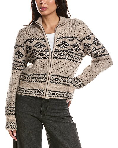 Z SUPPLY Bismarck Wool-Blend Zip Cardigan | Gilt & Gilt City