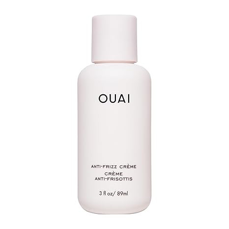 OUAI Anti Frizz Cream Travel Size - Moisturizing Hair Cream with Frizz Control & Heat Protection ... | Amazon (US)
