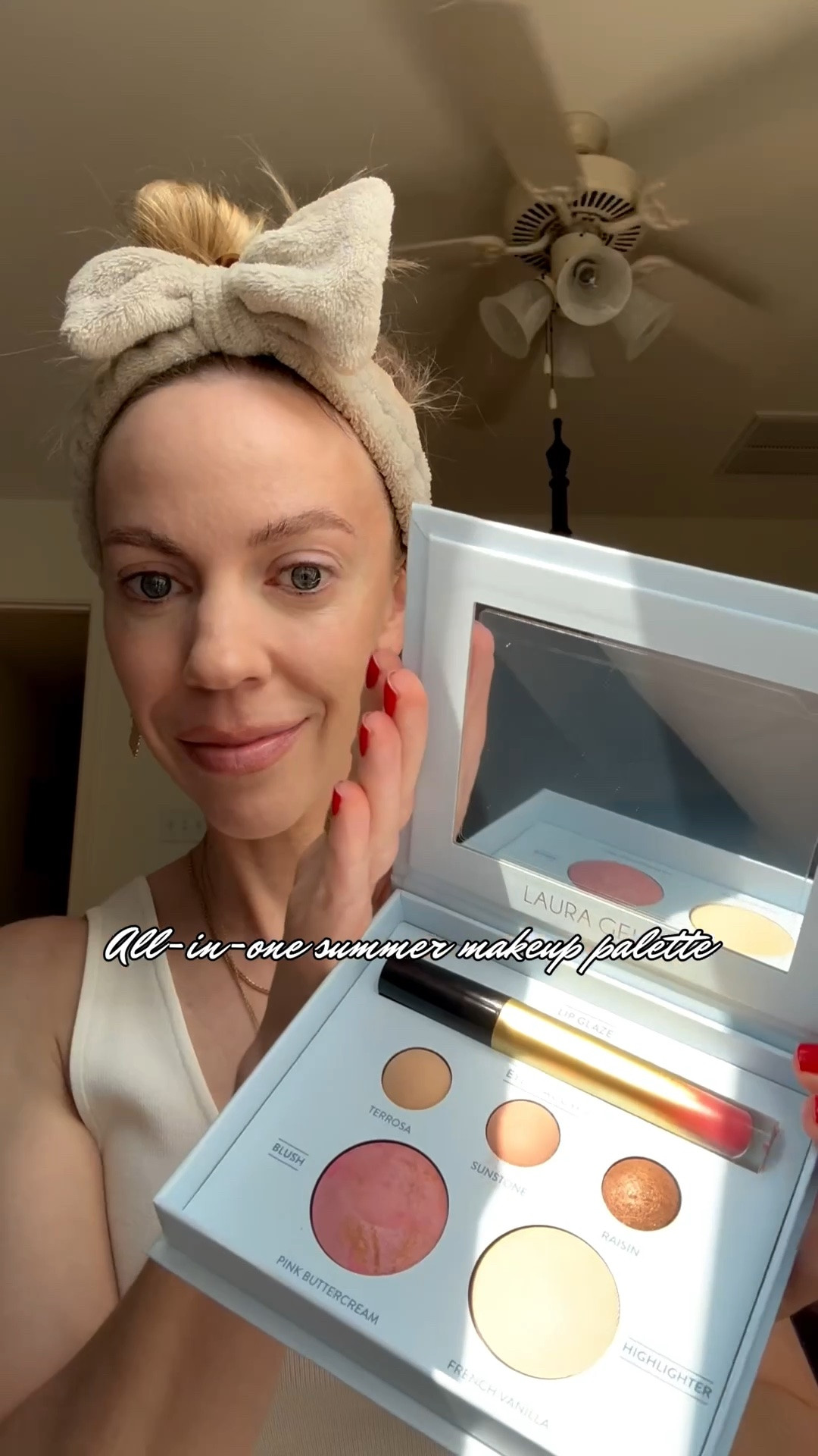 This @Laura Geller makeup palette is the perfect one to pack for vacation - great for travel! Also obsessed with this new coral blush from Patrick Ta

#LTKBeauty #LTKOver40 #LTKTravel