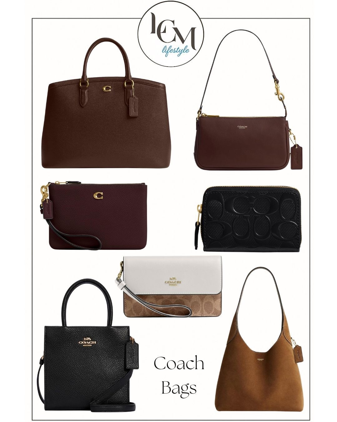 Coach bags make a modern yet timeless gift…handbags, clutch bags, purses 

#LTKGiftGuide #LTKHoliday #LTKSaleAlert