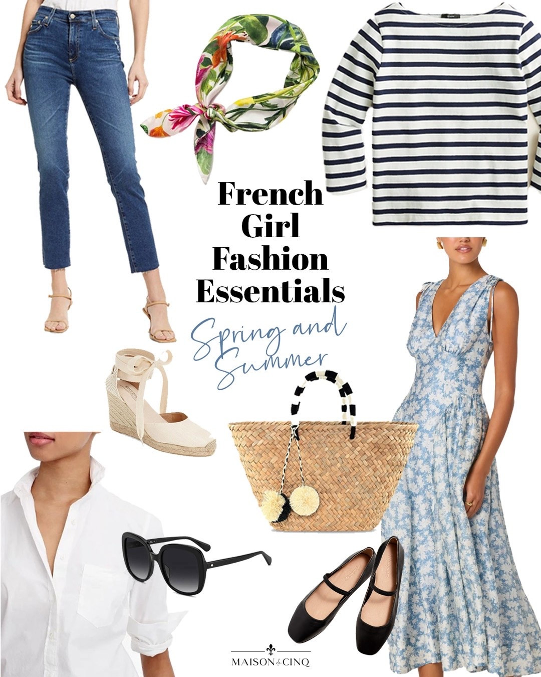 Today we’re sharing French girl spring essentials! Spring dress, perfect slim jeans, ballet flats, espadrilles, straw bags and more!

Spring fashion, spring outfit, French style 

#LTKTravel #LTKOver40