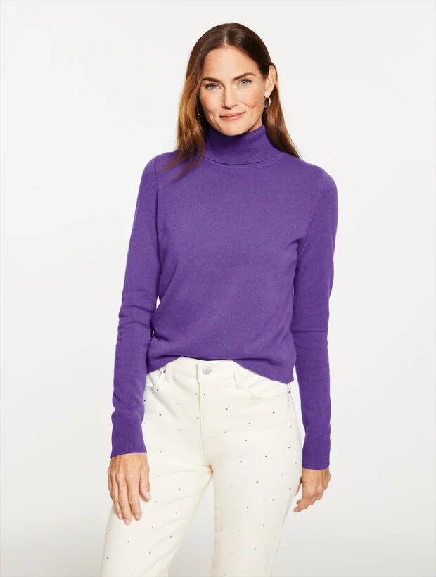 Perfect Cashmere Turtleneck | Talbots