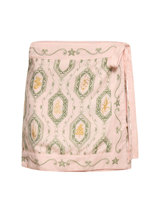 Luna Calado printed mini skirt | Luisaviaroma