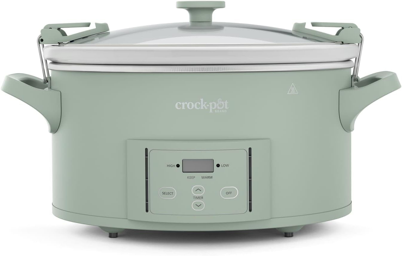 Crock-Pot® Design Series 7-Quart Programmable Slow Cooker, Desert Sage Green | Amazon (US)