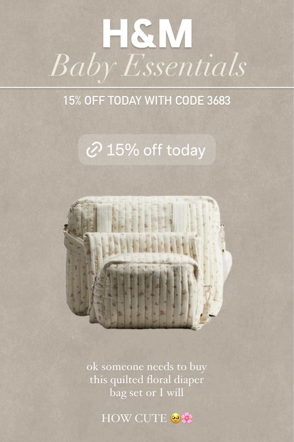 H&M has such cute baby stuff lately!! I need everything 🥹 15% off TODAY with code 3683

#LTKcanada #LTKsale #LTKbaby