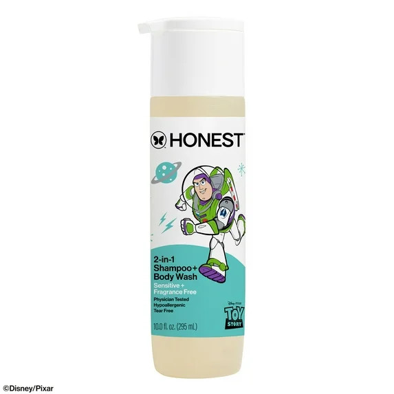 The Honest Company Disney Pixar's Toy Story Champú y Gel de Baño 2 en 1, sin Fragancia, 10 fl o... | Walmart (US)