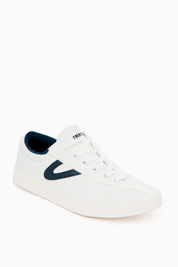 White Nylite Casual Canvas Sneakers | Tuckernuck (US)