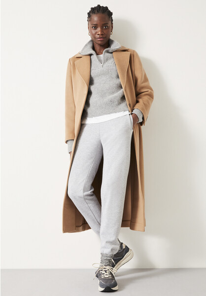 Mena Relaxed Wool Coat | Hush UK