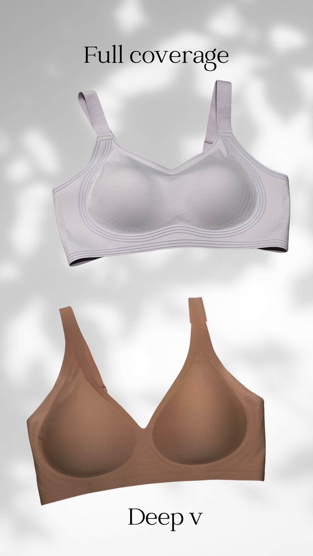 Full coverage & deep v seamless bras 

#LTKStyleTip #LTKFindsUnder100 #LTKFindsUnder50