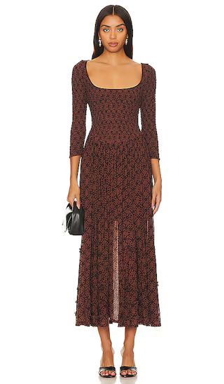 Its Fate Midi in Brown Combo | Revolve Clothing (Global)