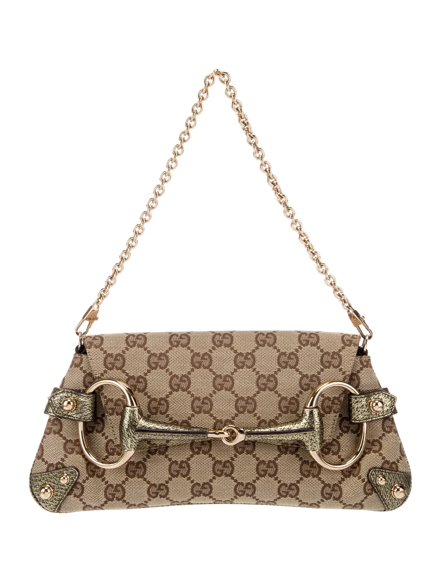 GG Canvas Horsebit Chain | The RealReal