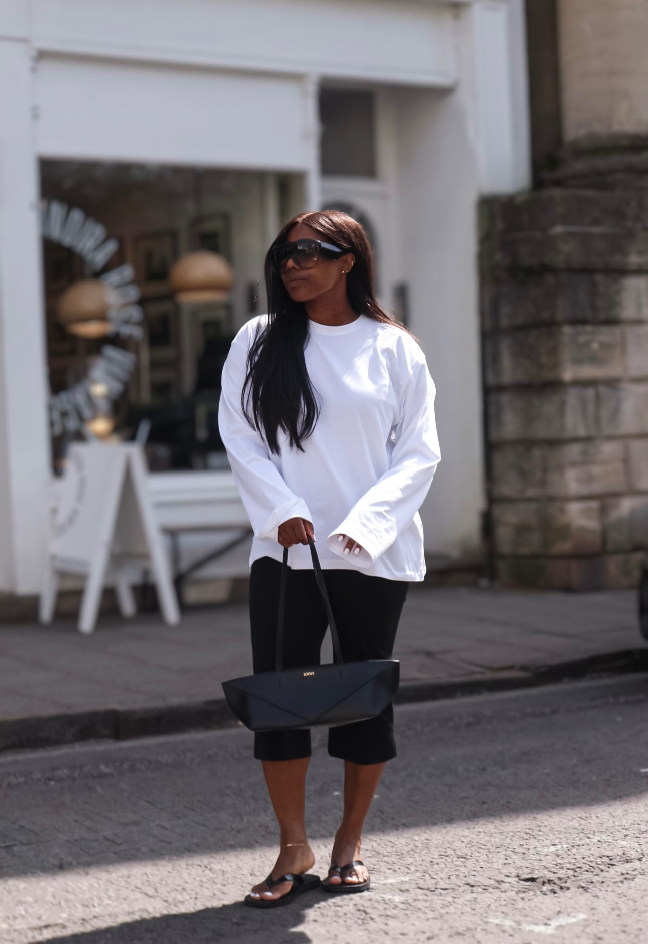Long sleeve oversized tees, I have been wearing on rotation. how I’m wearing mine +  the inspo 🤍 

 