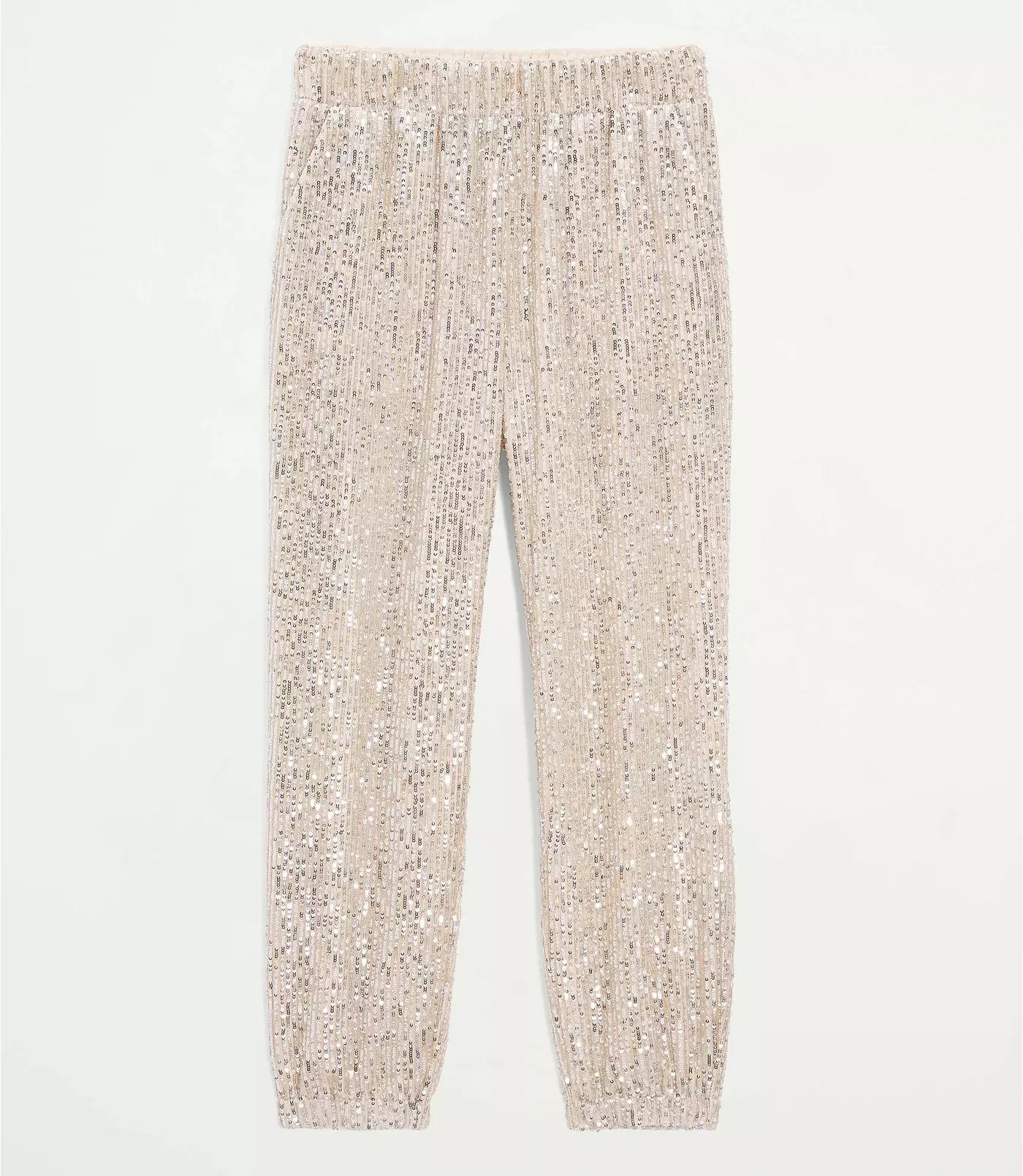 Sequin Jogger Pants | LOFT