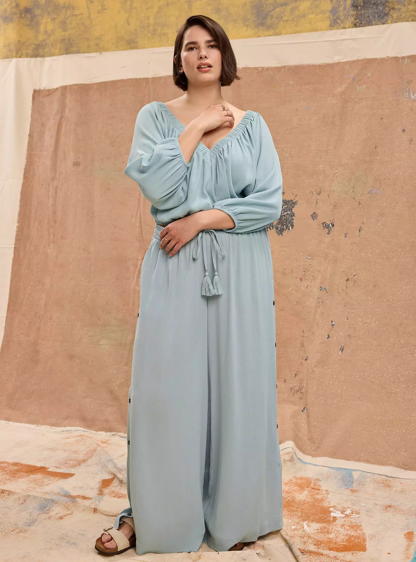 Festi Button Side Pant | Torrid (US & Canada)