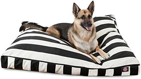 Majestic Pet Vertical Stripe Rectangle Dog Bed | Pillow Pet Bed | Removable Cover | Machine Washa... | Amazon (US)