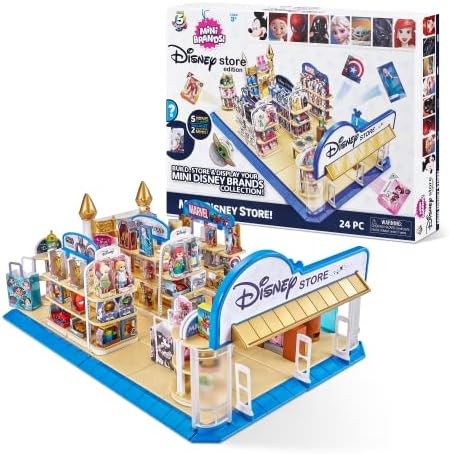 5 Surprise Mini Brands Disney Toy Store Playset by Zuru - Disney Toy Store Includes 5 Exclusive M... | Amazon (US)