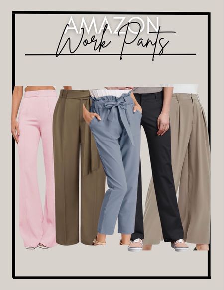 These work pants are under $50 and all available on prime.  They are perfect for all of your work outfits and to mix up your office outfits. 

#LTKFind #LTKunder50 

Follow my shop @topknotlatina on the @shop.LTK app to shop this post and get my exclusive app-only content!

#liketkit 
@shop.ltk

Follow my shop @topknotlatina on the @shop.LTK app to shop this post and get my exclusive app-only content!

#liketkit #LTKworkwear #LTKfindsunder50 #LTKSale #LTKsalealert
@shop.ltk

#LTKCon #LTKworkwear #LTKSeasonal