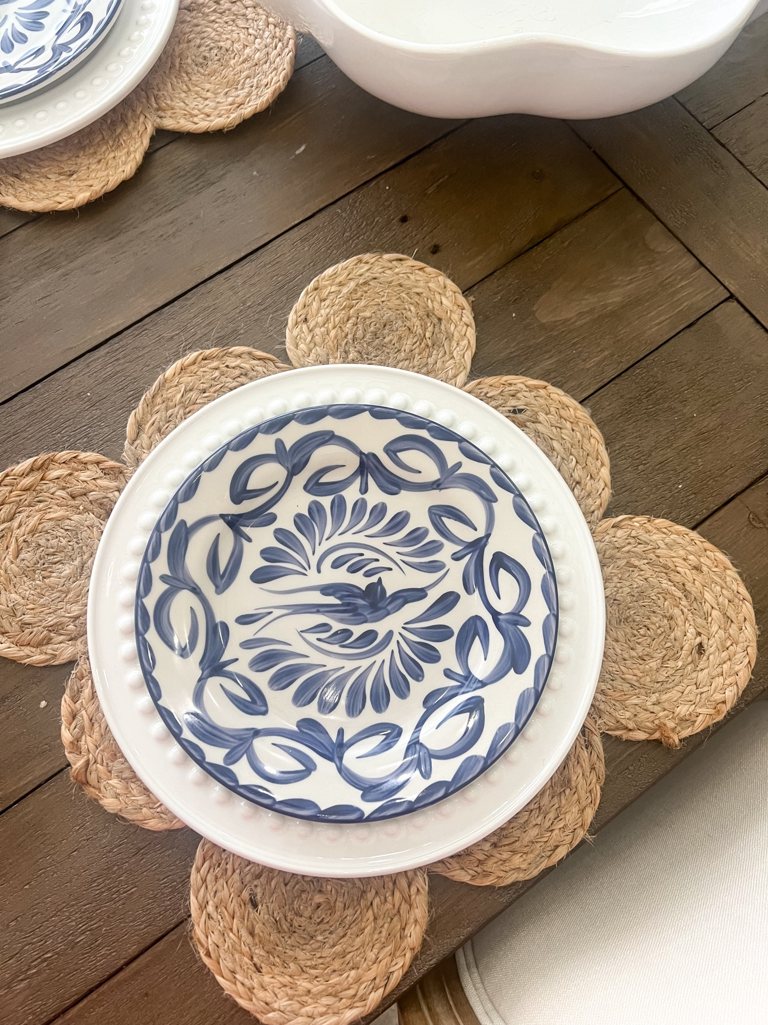 the plates that are going to live on my table all summerr

#LTKSeasonal #LTKHome #LTKFindsUnder50