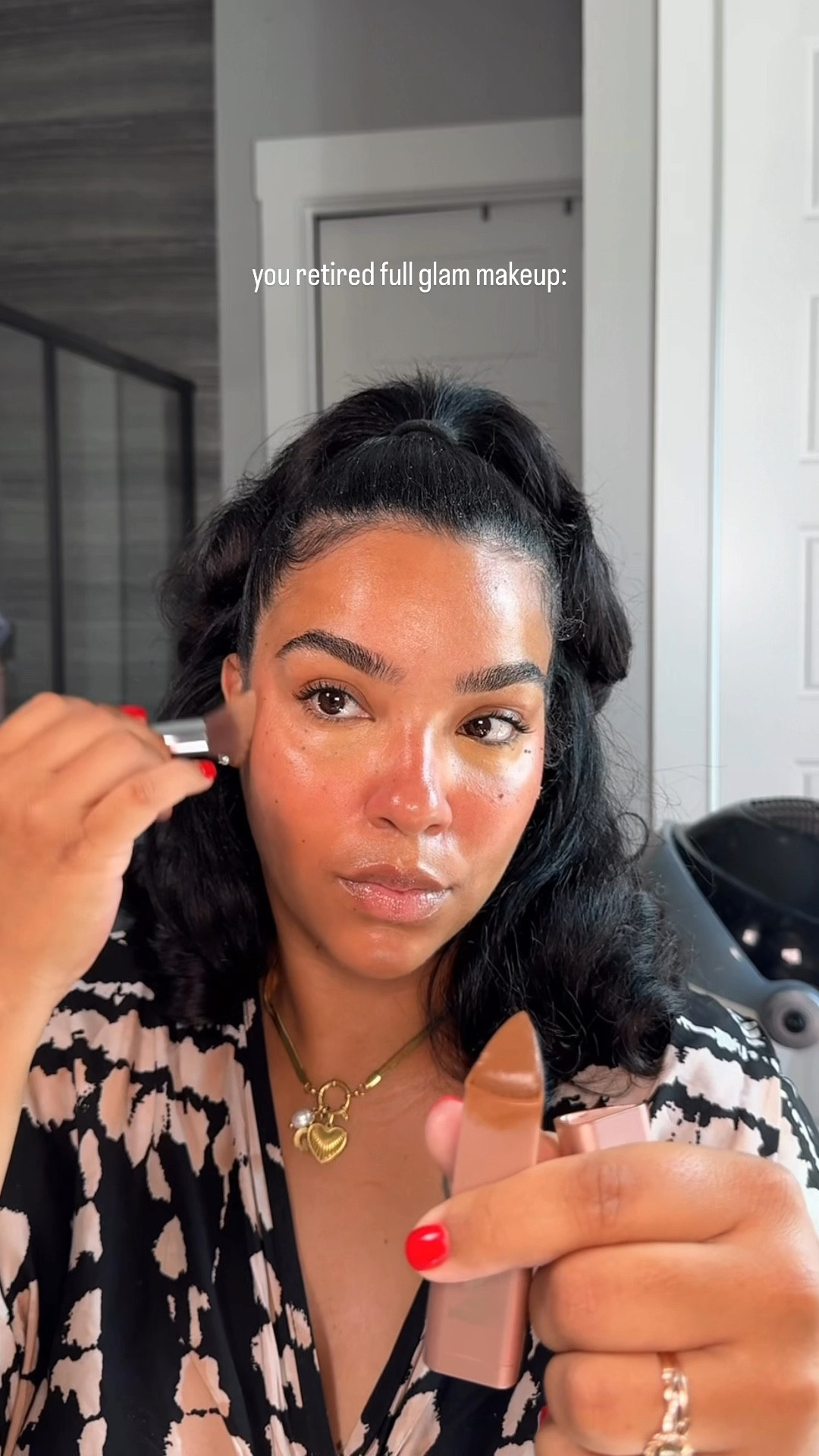 And to think there was a time when I couldn’t get on camera without a strip lash! 😳🤣🙌🏽 #delivert 

#LTKBeauty