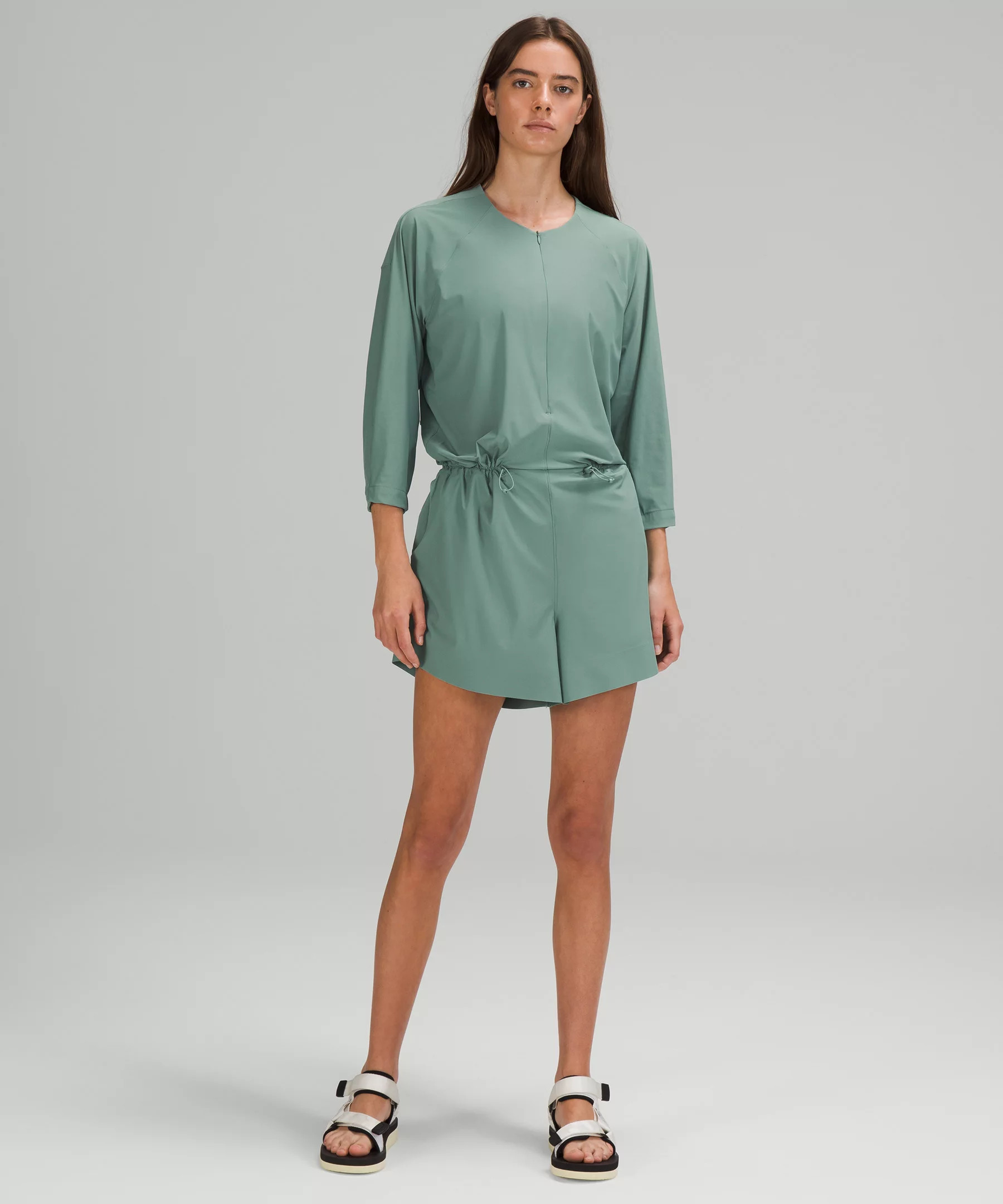 High Neck UVP Zippered Romper | Lululemon (US)