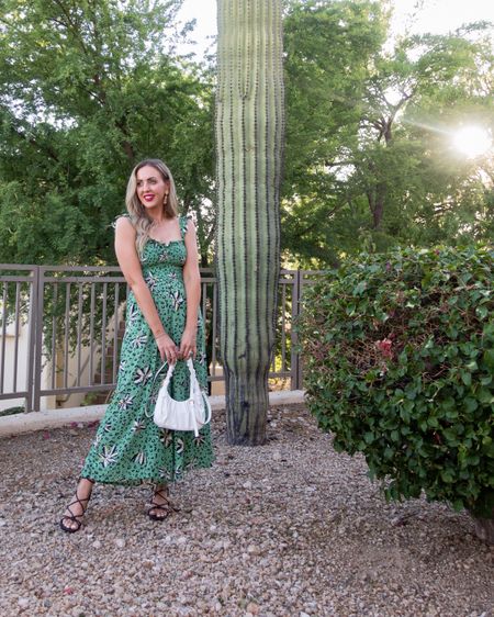 Scottsdale cocktail hour outfit. Loving this jumpsuit, but it definitely runs small, so size up one! Heels are true to size and super comfortable. Bag is an Amazon find!

#LTKSeasonal #LTKfit #LTKtravel