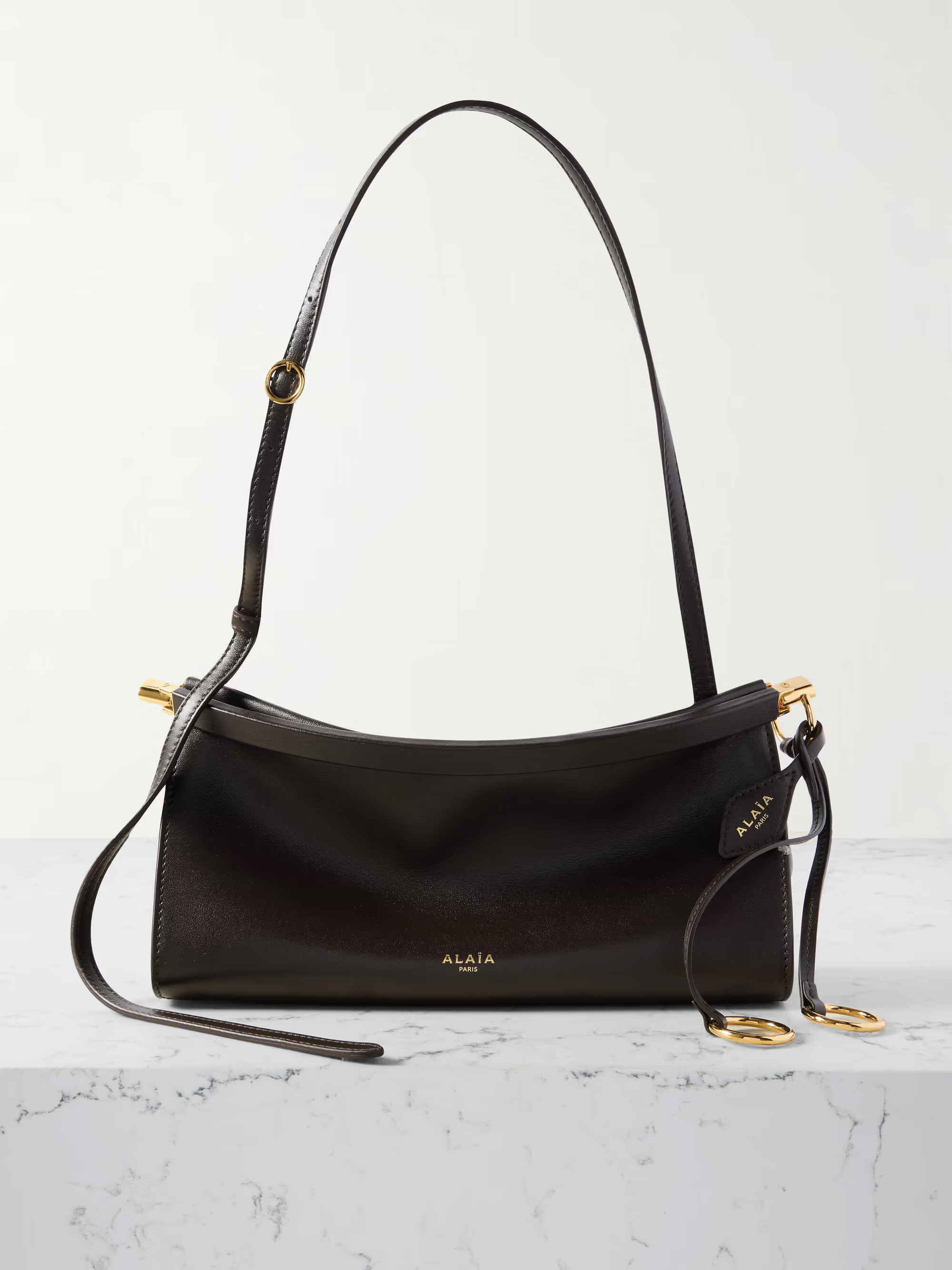 Click E/W small leather shoulder bag | NET-A-PORTER (UK & EU)